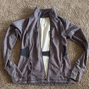 Old Navy Women's Heather Gray Athletic Jacket